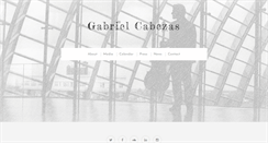 Desktop Screenshot of gabrielcabezas.com